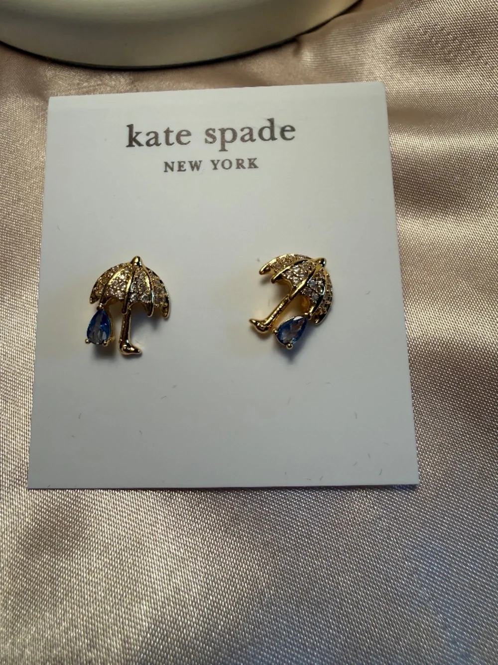 Kate Spade umbrella earrings